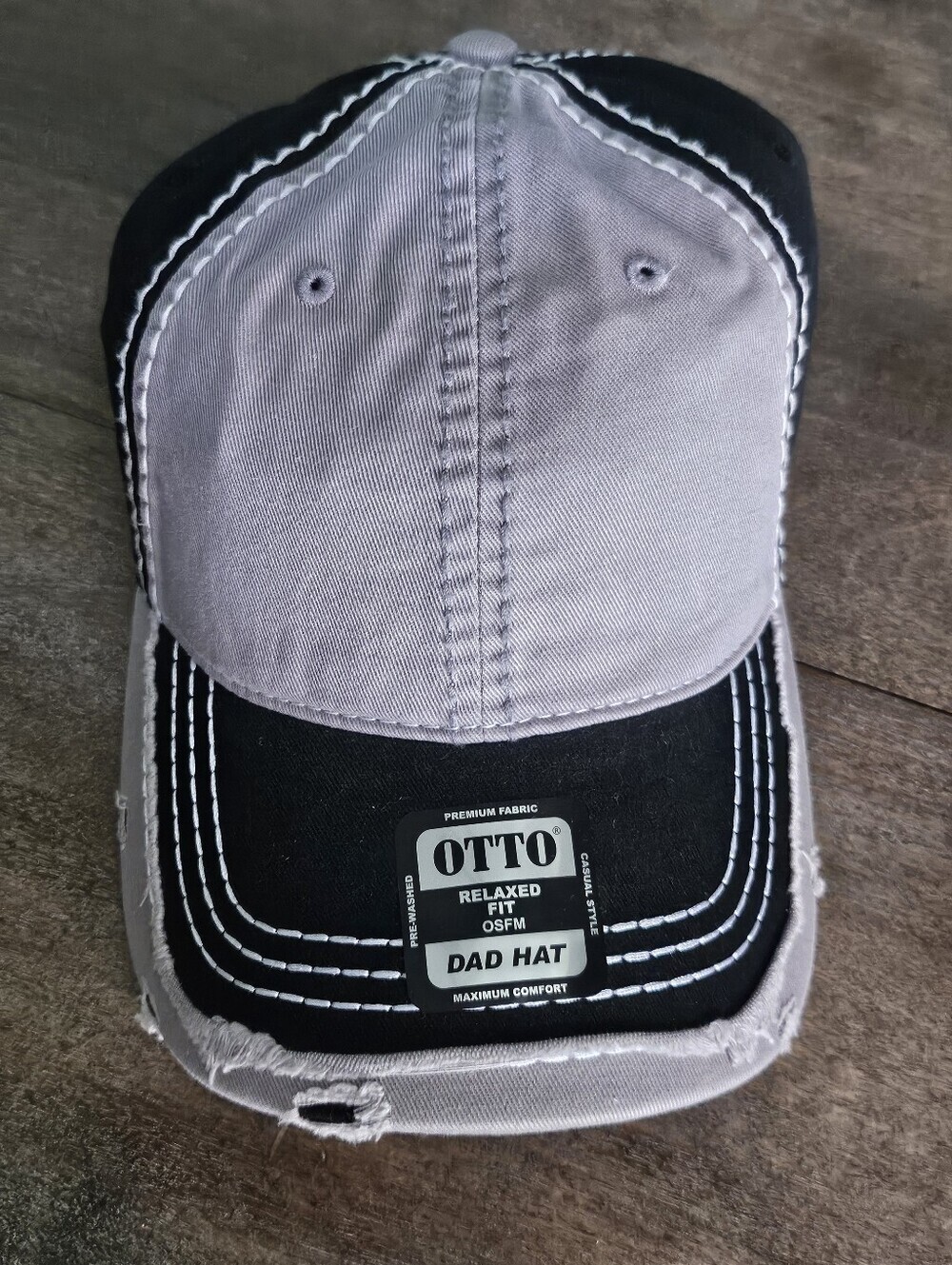 NWT Otto Grey And Black Trucker Hat